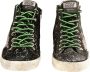 Golden Goose Zwarte Suède High Top Sneakers Black Dames - Thumbnail 4