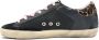 Golden Goose Zwarte Superstar Sneakers met 3D Gouden Ster en Luipaardprint Black Dames - Thumbnail 2