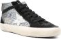 Golden Goose Zwarte Veterschoenen Platte Rubberen Zool Black Dames - Thumbnail 2