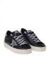 Golden Goose Zwarte Zilveren Leren Sneakers Black Dames - Thumbnail 2