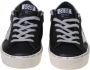 Golden Goose Zwarte Zilveren Leren Sneakers Black Dames - Thumbnail 4