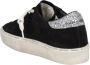 Golden Goose Zwarte Zilveren Leren Sneakers Black Dames - Thumbnail 9