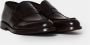 Green George Bruin leren Loafer schoenen Black Heren - Thumbnail 2