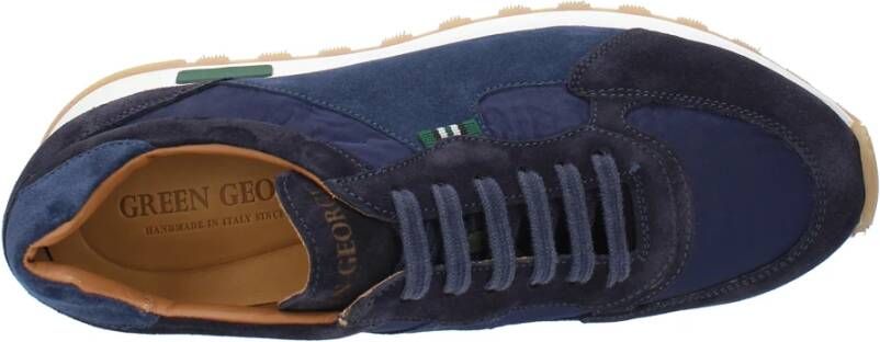 Green George Groene George Sneakers Blauw Blue Heren