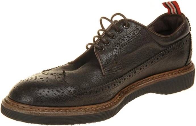 Green George Laced Shoes Brown Heren