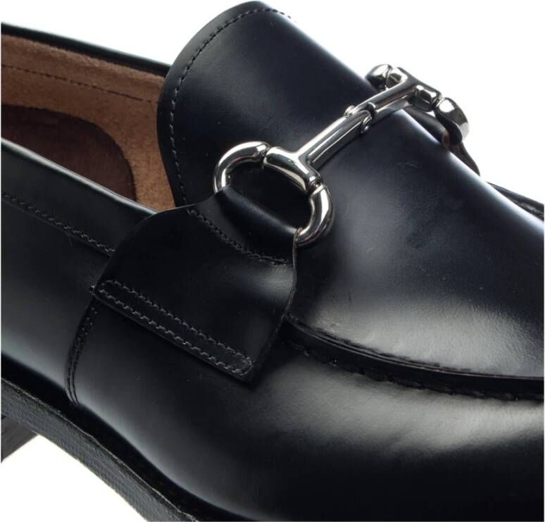 Green George Loafers Black Heren