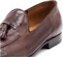 Green George Rustieke Leren Loafer met Kwastjes Brown Heren - Thumbnail 4