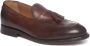 Green George Rustieke Leren Loafer met Leren Voering Brown Heren - Thumbnail 2