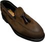 Green George Suède Heren Loafer Schoen Italië Brown Heren - Thumbnail 2