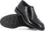 Green George Zwarte Brogue Leren Oxford Schoenen Black Heren - Thumbnail 2