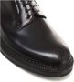 Green George Zwarte Leren Veterschoenen Black Heren - Thumbnail 4