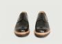 Grenson Zwarte leren bloem Derby schoenen Black Heren - Thumbnail 5