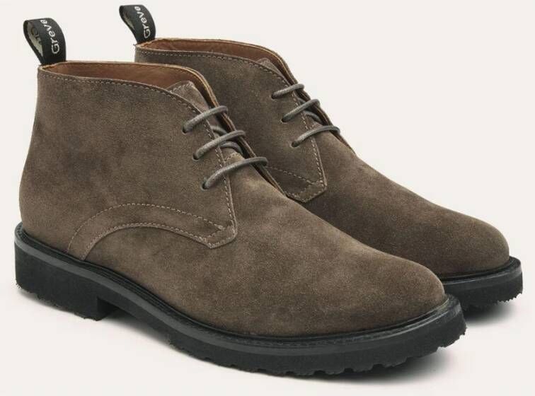 Greve Deventer Veterschoen in Muschio Brown Heren