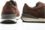 Greve Podium Donkerbruine Suède Sneaker Green Heren - Thumbnail 4