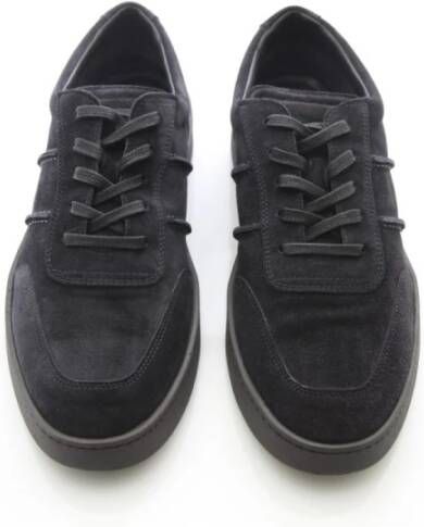 Greve Wave 2220 Zwart Suède Sneaker Gray Heren