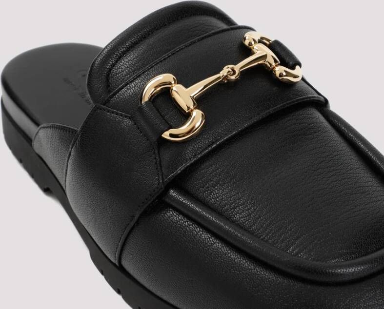 Gucci Airel Mule Leer Zwart Black Heren