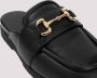 Gucci Airel Mule Leer Zwart Black Heren - Thumbnail 4