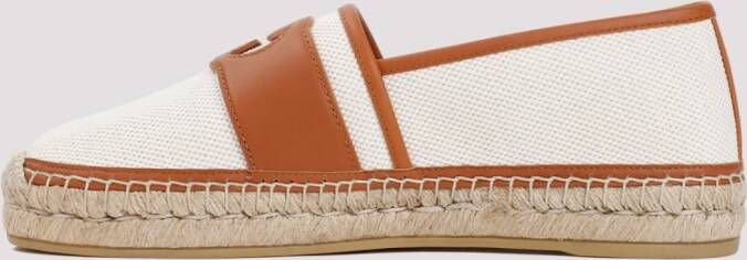 Gucci Beige Natuurlijke Espadrilles Verhogen Casual Stijl Multicolor Heren