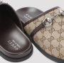 Gucci Beige Ebony Rhein Mule Schoenen Beige Heren - Thumbnail 4