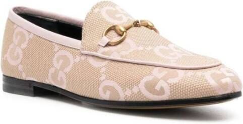 Gucci Beige Platte Schoenen Beige Dames