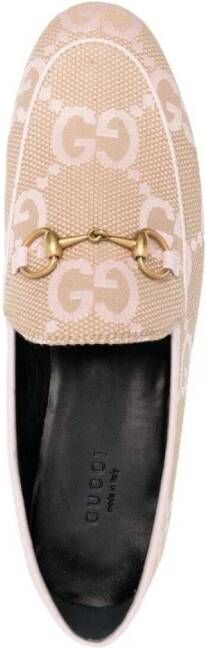 Gucci Beige Platte Schoenen Beige Dames