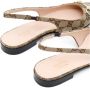 Gucci Beige Platte Schoenen met Horsebit Detail Beige Dames - Thumbnail 2