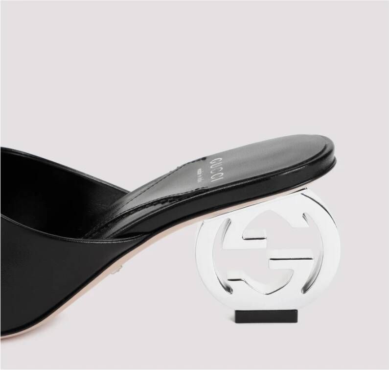 Gucci Bella Zwarte Sandalen Black Dames