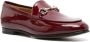 Gucci Bordeaux platte schoenen met Horsebit detail Red Dames - Thumbnail 2