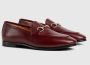 Gucci Burgundy Horsebit Loafers Brown Dames - Thumbnail 3