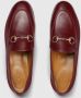 Gucci Burgundy Horsebit Loafers Brown Dames - Thumbnail 5