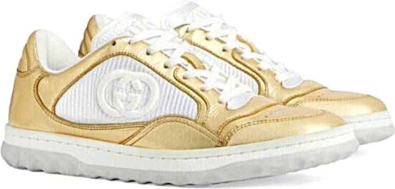 Gucci Casual Sneakers voor Dagelijks Gebruik Yellow Dames