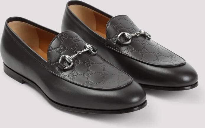 Gucci Cocoa Jordy Loafers Black Heren