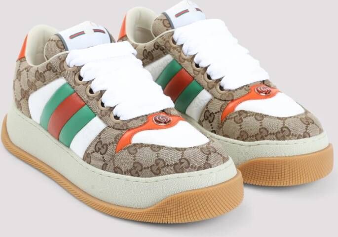 Gucci Dubbele Screener Sneakers Multicolor Heren