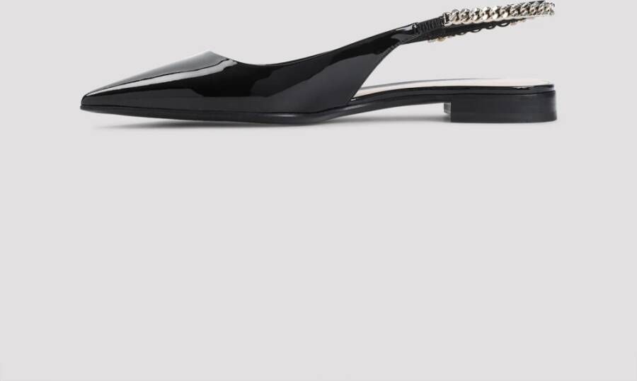 Gucci Elegante Ballerina Schoenen Black Dames