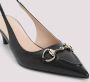 Gucci Elegante Slingback Schoenen Black Dames - Thumbnail 4