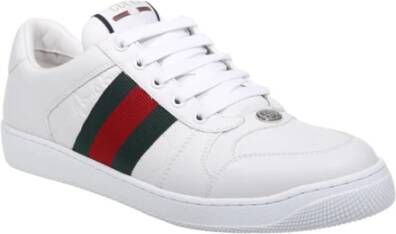 Gucci Geweldige Sneaker met VRV Ontwerp White Heren