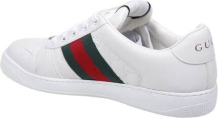 Gucci Geweldige Sneaker met VRV Ontwerp White Heren