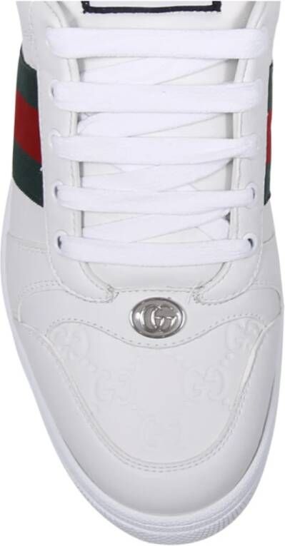 Gucci Geweldige Sneaker met VRV Ontwerp White Heren