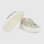 Gucci GG Kristal Lage Top Tennis Sneakers Gray Dames - Thumbnail 4