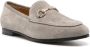 Gucci Grijze Suede Horsebit Loafers Gray Dames - Thumbnail 2