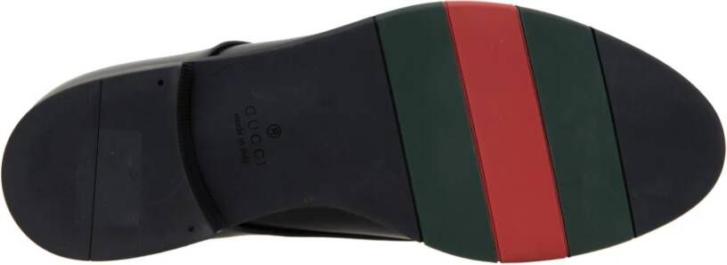 Gucci Heren Veterschoenen van Leer Black Heren