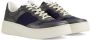 Gucci Interlocking G Leren Sneakers Black Heren - Thumbnail 2