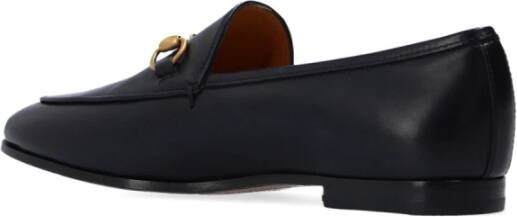 Gucci Jordaan Leren Loafers Black Dames