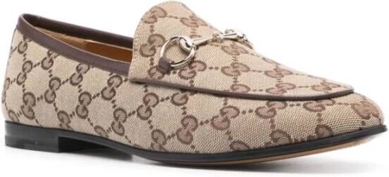 Gucci Jordaan Loafers Beige Dames