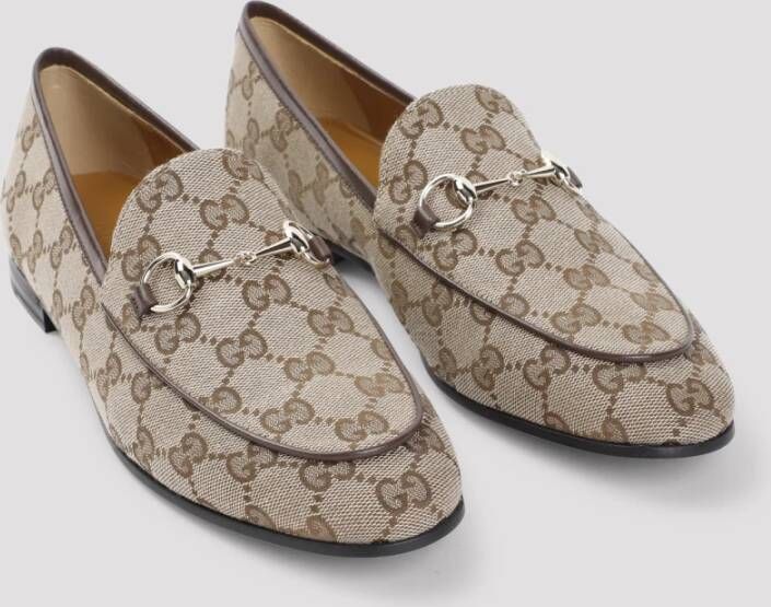 Gucci Jordaan Loafers Beige Dames