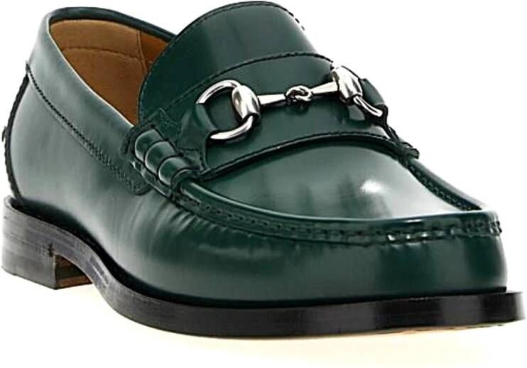 Gucci Klassieke Instaploafer Schoenen Green Heren