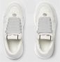 Gucci Kristalversierde Platform Sneakers White Dames - Thumbnail 4