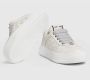 Gucci Kristalversierde Platform Sneakers White Dames - Thumbnail 5