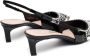 Gucci Kristalversierde Slingback Kittenhakken Black Dames - Thumbnail 2