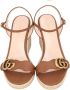 Gucci Leather heels Brown Dames - Thumbnail 2